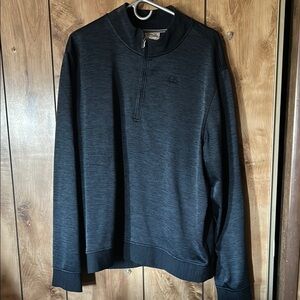 Men's Navy Half-Zip Sweater